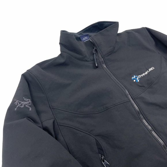 Arc'teryx Black Long Sleeved Full Zip Jumper Size Womens L - Picture 2 of 3